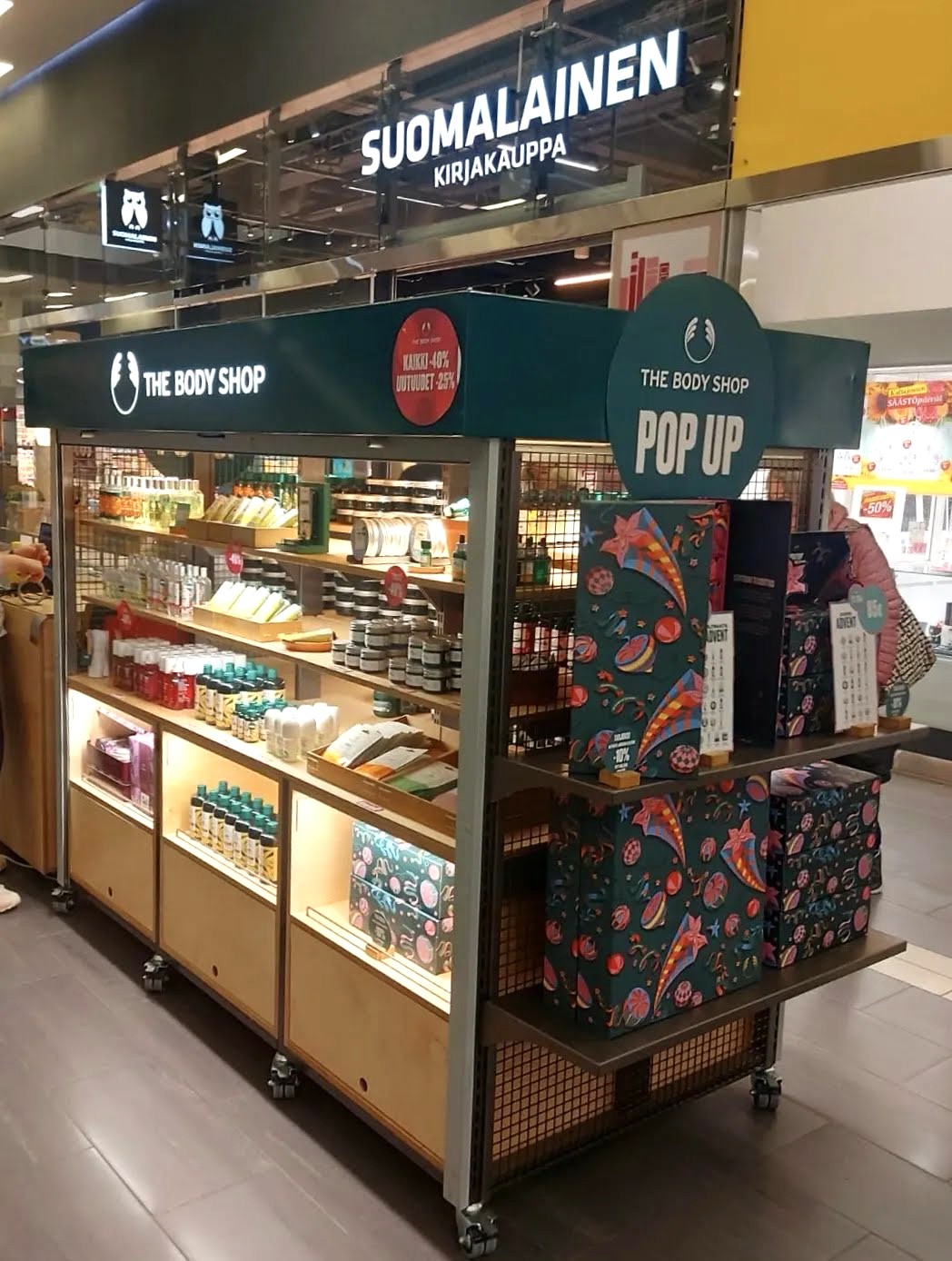 The Body Shop pop-up